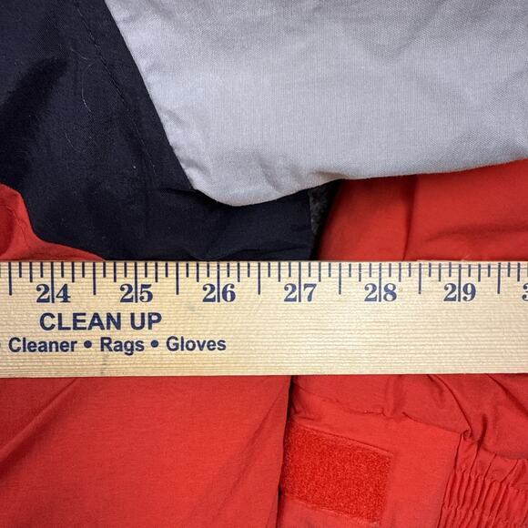 Vintage Champion Ohio State Buckeyes Men’s Large Red White Puffer Jacket 90s - Picture 7 of 10